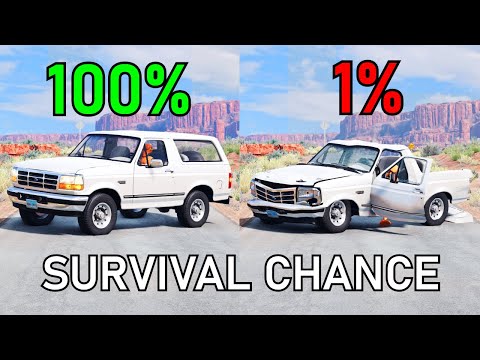 Realistic Survival Chance Crashes #59 | BeamNG.drive