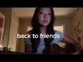 Back To Friends By Sombr Cover