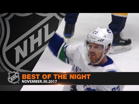 D. Sedin's 1,000th NHL point highlights a jam-packed night