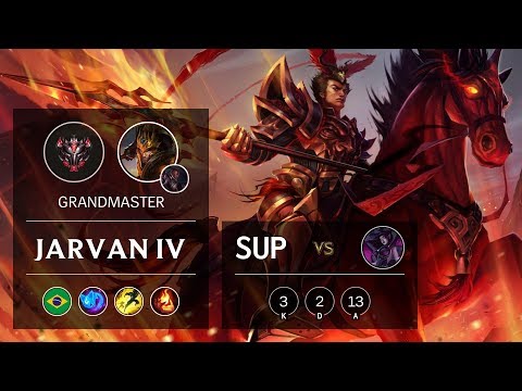Jarvan IV Support vs Morgana - BR Grandmaster Patch 10.2