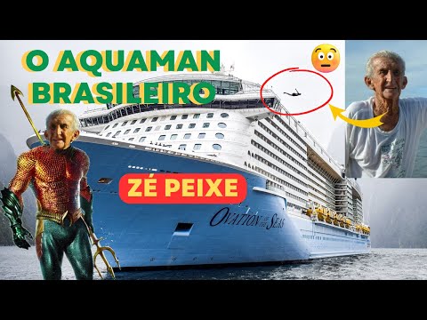 🚢 ZÉ PEIXE, O IDOSO QUE SALTAVA DE GRANDES NAVIOS