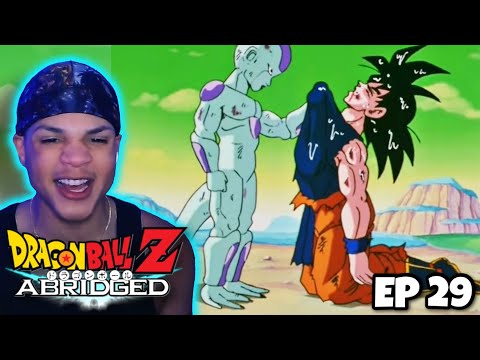 NON DRAGON BALL FAN REACTS TO DBZ ABRIDGED EPISODE 29!!!