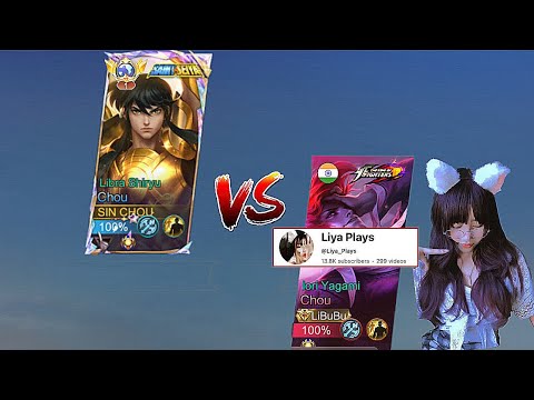 GLOBAL 1 CHOU vs LIYA PLAYS(1v1 CUSTOM CHOU!!) - WHO WINS?