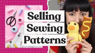 Sewing Patterns, Macrame Patterns & Other Craft Tutorials Business | How to Start Selling!