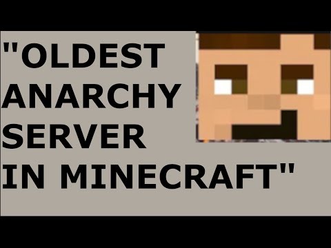 Fit saying THE OLDEST ANARCHY SERVER IN MINECRAFT for 6 minutes