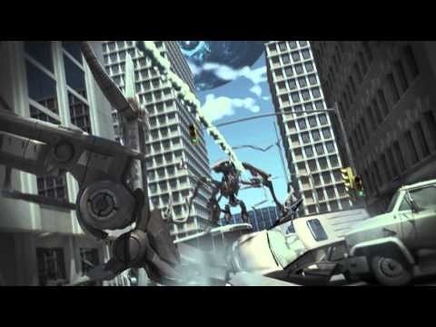 Giant Robot Alien Invasion!