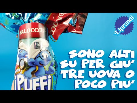 I PUFFI UOVO DI PASQUA - BALOCCO 2023 - FRATELLO GRANDE