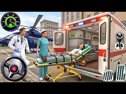 Police Ambulance Rescue Driving 3D Simulator 911 US Emergency Landing Game 2026 Android Gameplay