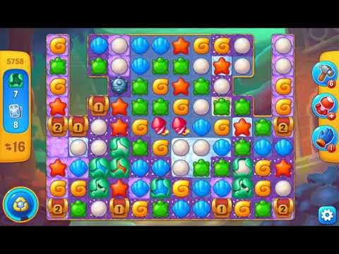 Fishdom 2021 - Level 5758   #playrix #fishdom #gaming