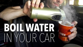 12v Kettle for your Car | Boil Water on the road | Car Camping Travel Essential