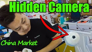 Hidden Camera Smart Home Camera | Electronics Market | Shenzhen | China | Hindi | English Subs