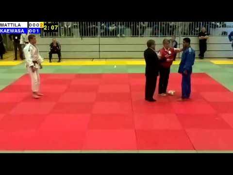 Judo U21 SM 2014: M21-73: MATTILA - KAEWASA