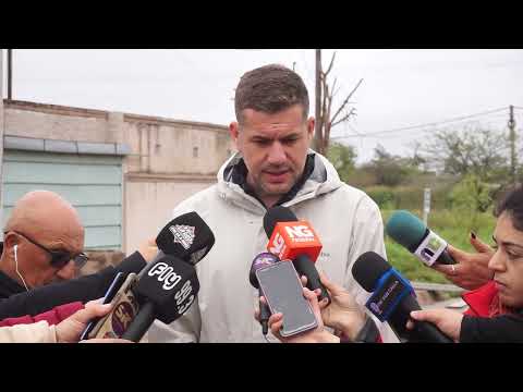 Avanzan las tareas de canalización en calle 45 del barrio San Martín | Sec. Pablo Álvarez