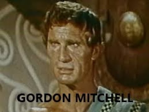 GORDON MITCHELL arrives in Rome to star as MACISTE, 1960.
