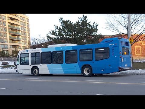 York Region Transit 2015 Novabus LFS 1503 | 90B Leslie at East Beaver Creek / York Blvd in 4k!
