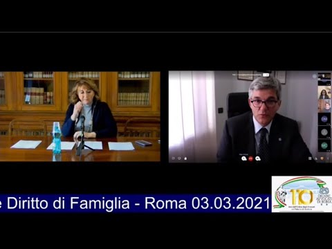 CORSO BASE DIRITTO DI FAMIGLIA - Incontro del 03.03.2021