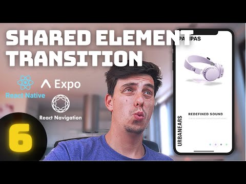 React Native Shared Element Transition React Navigation V5 - Episode 6