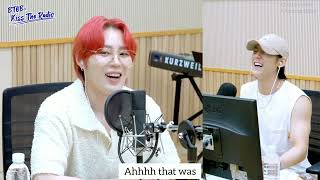 Download lagu Eng Sub KBS CoolFM   Ha Sungwoon phone call with Jimin on BTOB's  Kiss The Radio  Show #bts #jimin mp3