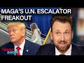Trump Suddenly Sides with Ukraine & MAGA Spins Conspiracies About U.N. Escalator | The Daily Show