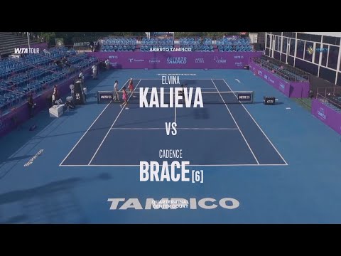 Elvina Kalieva (USA) vs Cadence Brace (CAN) - Game, Set, Match