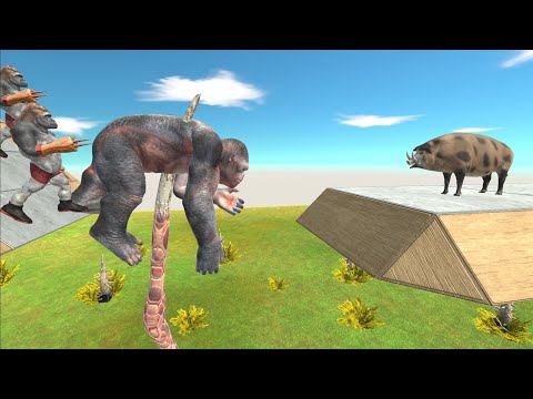 ALL UNITS - DEADLY TENTACLE - Animal Revolt Battle Simulator