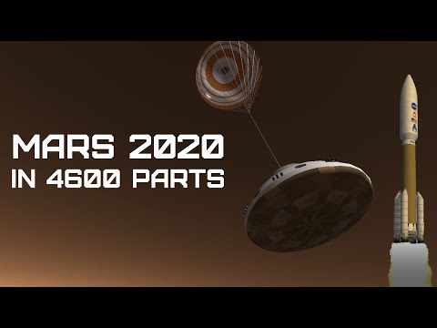Recreation - Perseverance in Stock KSP (4600 Parts)