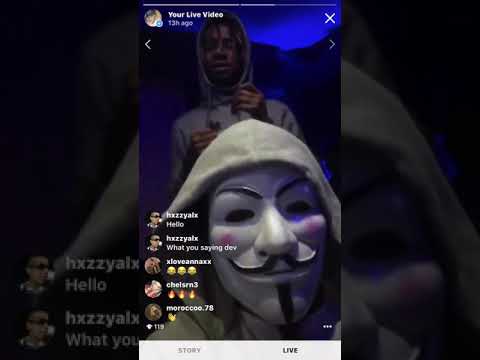 Devbk on live with 72 doing the *JUMP SKANK*