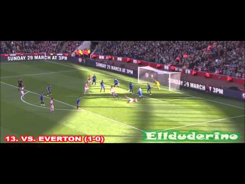 All of Olivier Giroud goals for Arsenal 2014/2015 HD