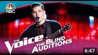 The Voice 2017 Dave Crosby Blind Audition  I Will Follow You into the Dark  The voice USA