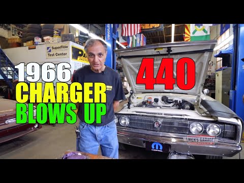 1966 Charger 440 Blows Up - Severe Engine Damage