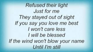 Lisa Ekdahl - I Will Be Blessed Lyrics