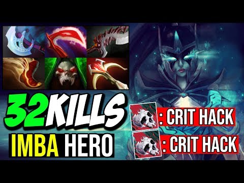 Most IMBA Crit Like a Hacker [Phantom Assassin] Crazy 32Kills Daedalus WTF Killing Machine Dota 2