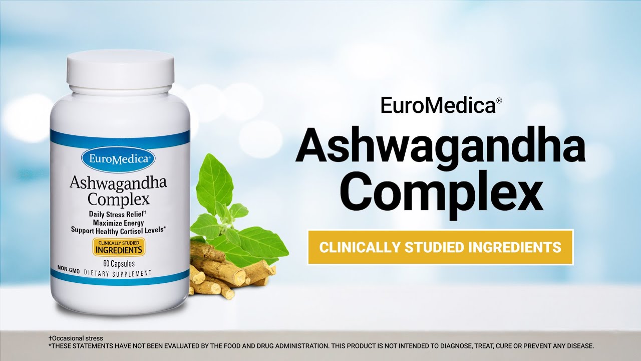 Ashwagandha Complex from EuroMedica® EuroMedica