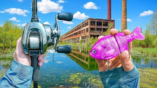 Fishing An ABANDONED Factory For MONSTER Bass - Unreal Bites