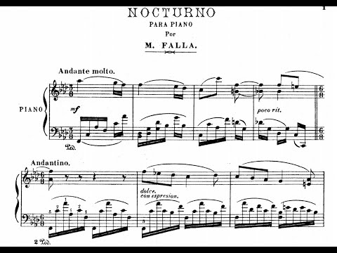 Manuel de Falla - Nocturno in F Minor