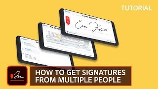 Adobe Sign – How to get signatures from multiple people | Adobe Document Cloud