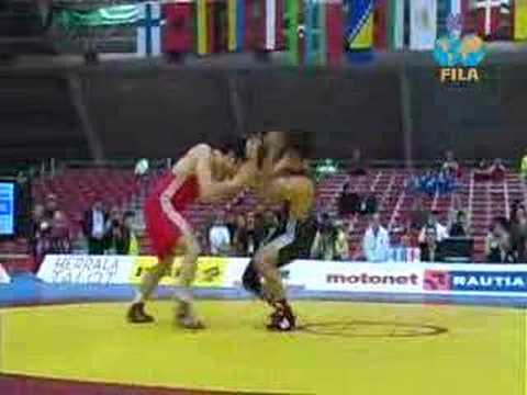 96kg EM08 TIVILOV Georgy UKR-GOGSHELIDZE Giorgi