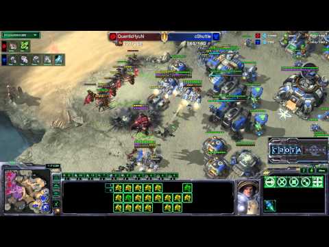 Hyun Z) vs Shuttle (T)   G1   StarCraft 2   HotS092