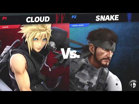 Lantrek 2019 - Ultimate Singles - Losers Quarters - Trifroze(Snake) vs Solobattle(Ike, Cloud)