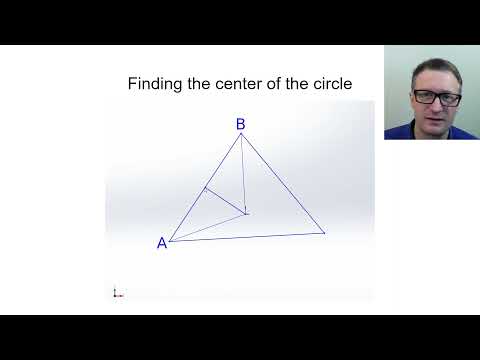 Finding the location and heading of a robot using three landmarks
