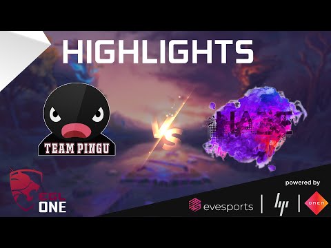 EGL One Dota 2 Season 1 - Team Pingu vs Haze Gaming Highlights