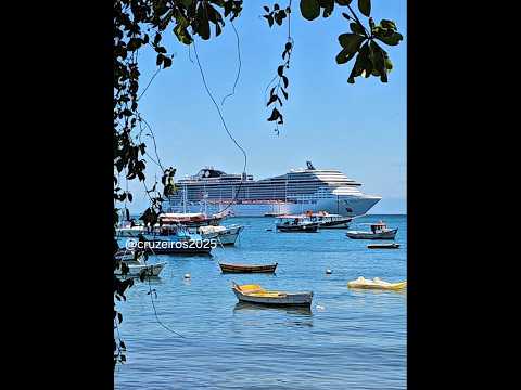 Thumbnail for MSC PREZIOSA de santos  Buzios Rio de Janeiro 12/11/25 cruzeiro ⁨@navios2025   navio  #shorts