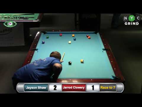 2014 NY State 10-Ball Championship - Jayson Shaw vs Jarrod Clowery