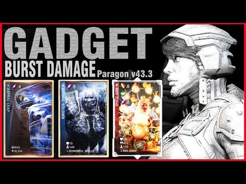 GADGET MID Paragon v43.3 Game-play THAT DAMAGE