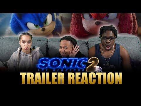 MASTER EMERALD HYPE!? | Sonic The Hedgehog 2 Trailer Reaction