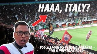 Download lagu AWAY KE KABUPATEN ITALY SLEMAN!! PSS SLEMAN VS PERSIJA PIALA PRESIDEN 2019 mp3