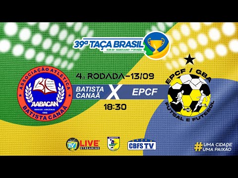 Batista Canaã X EPCF - Taça Brasil Sub-20 Masc. 1ª Divisão #futsal #sergipe