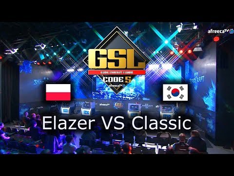 Elazer VS Classic - GSL Code S - Ro32 - Group A - Set 1 - polski komentarz