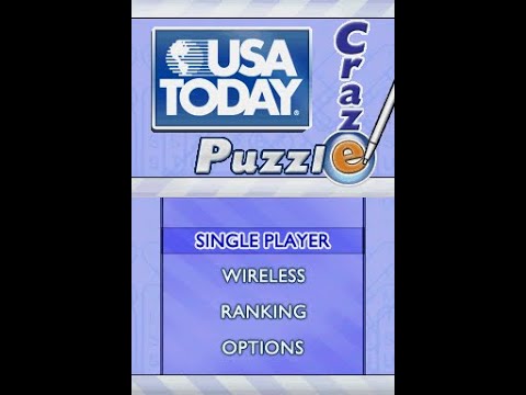 USA Today: Puzzle Craze (Credits - Nintendo DS - 2009) - YouTube