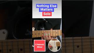 Download lagu How to play the solo on 'Nothing Else Matters' by Metallica mp3
